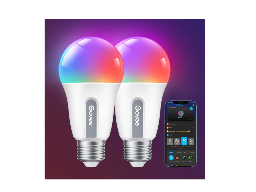 Govee Wi-Fi+ Bluetooth RGBWW Smart LED Bulb Govee Wi-Fi+ Bluetooth RGBWW Smart LED Bulb
